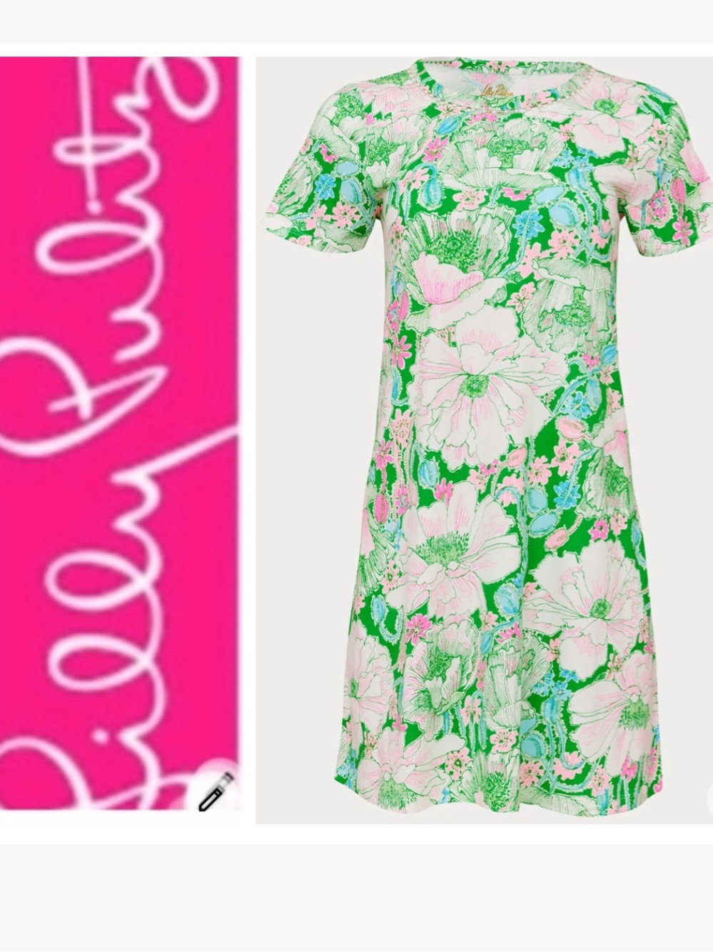 NWT Lilly Pulitzer Cody Short Sleeve Dress